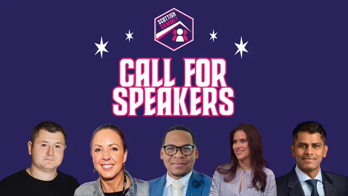 Call for speakers Scottish Summit 2026