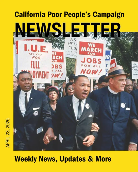 Masthead with a photo of Leaders of March on Washington for Jobs & Freedom marching w. signs (R-L): Matthew Ahmann, Floyd McKissick, Martin Luther King Jr., Rev. Eugene Carson Blake. Signs read "We march for jobs for all now" and I.U.E AFL:CSIO for full imploymentx'
Photo: Robert W. Kelley/The LIFE Picture Collection/Getty Images