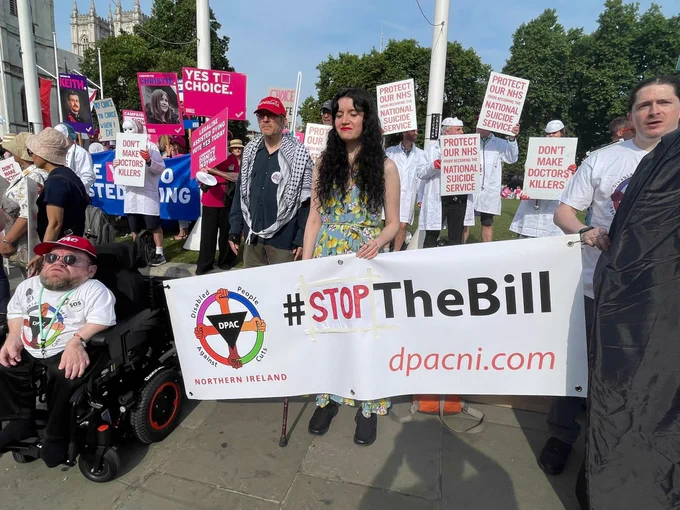#StopTheBill dpacni.com protest at Parliament Square London 