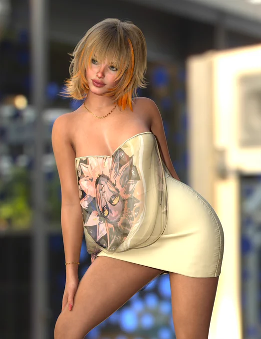A strapless design that blends elegance with dynamic realism. @daz3d 

https://www.daz3d.com/dforce-sheila-dress-for-genesis-9

#Nelmi3D #DigitalFashion #Daz3D #Nelmi #MarvelousDesigner #CGIArt #3DArtist #3DClothing #genesis9 #DAZStudio #MadeWithDaz #CG