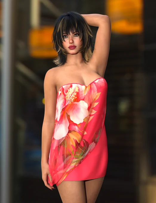 A strapless design that blends elegance with dynamic realism. @daz3d 

https://www.daz3d.com/dforce-sheila-dress-for-genesis-9

#Nelmi3D #DigitalFashion #Daz3D #Nelmi #MarvelousDesigner #CGIArt #3DArtist #3DClothing #genesis9 #DAZStudio #MadeWithDaz #CG