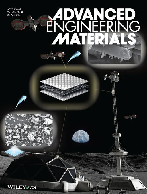 Research led by Denizhan Yavas could soon reshape how humanity builds in space — showing that lunar dust, long seen as a hazard, can actually strengthen the composites needed for moon infrastructure. The work is featured on the cover of Advanced Engineering Materials.