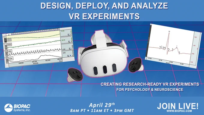 Creatung Research-Ready VR Experiments Webinar