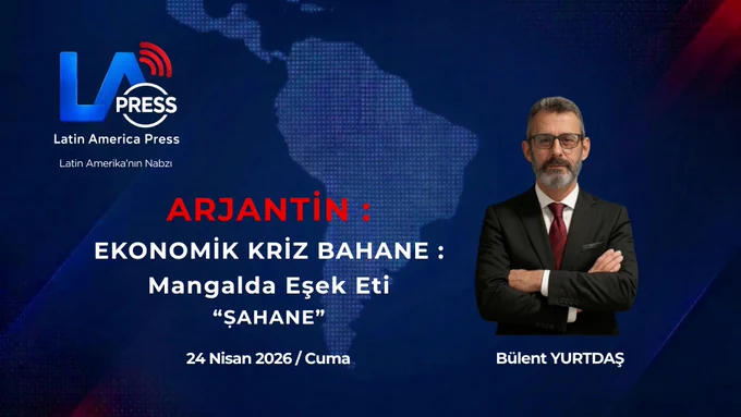 Halk yoksulluğu hayatın her saniyesinde hissederken, Milei'ye yakınlığı ile bilinen La Nación  kanalının muhabiri canlı yayında mangalda eşek eti yedi ve lezzetini övdü.

https://youtu.be/Gw2kVLGTMz0