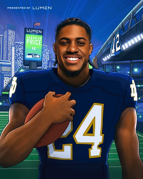 Jadarian Price at Lumen Field