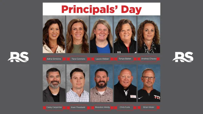 Headshots of all ten principals and assistant principals.