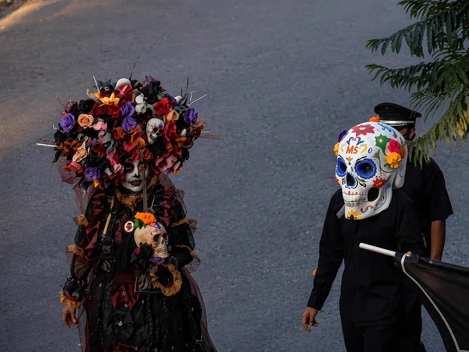 Day of the Dead parade, Tijuana Mexico 2025