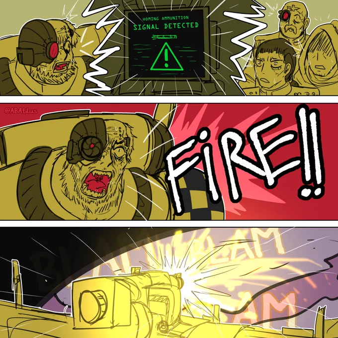 ---- HOMING AMMUNITION SIGNAL DETECTED ---




FIRE!!!!!!!