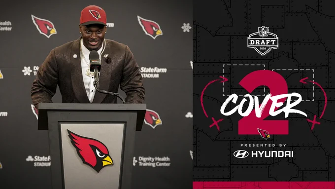 Ep. 1000 - It’s a milestone episode, so we got to go big, right Bird Gang?! Big as in No. 3 overall pick big. Running back Jeremiyah Love joins the show. He speaks with Craig Grialou and Darren Urban not even 24 hours after being selected by the Arizona Cardinals. Craig and Darren get Love’s thoughts on draft night, the “new standard” he wants to set at his position, the expectations that come with being a top-3 pick, and what he hopes to accomplish wearing a Cardinals uniform. Then Dave Pasch, play-by-play voice of the Cardinals, stops by to talk with the guys. He called two of Love’s games at Notre Dame, and he sees no reason why Love can’t have the same success with the Cardinals as he did in college.
