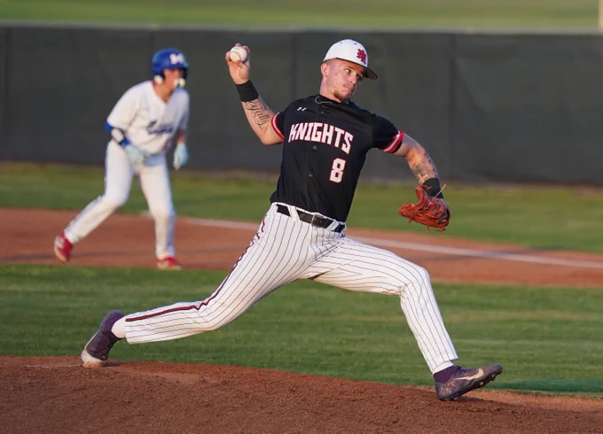 HHHS pitcher delivers a pitch