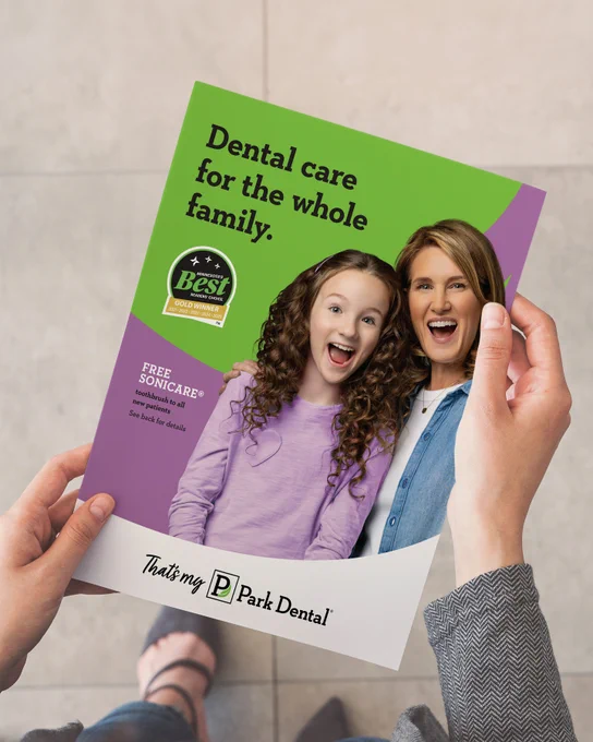 Park Dental Sonicare flyer