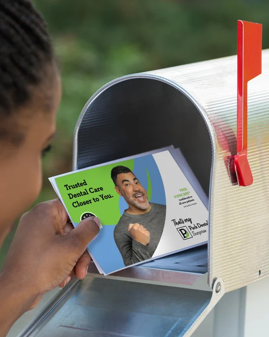 Park Dental mailer