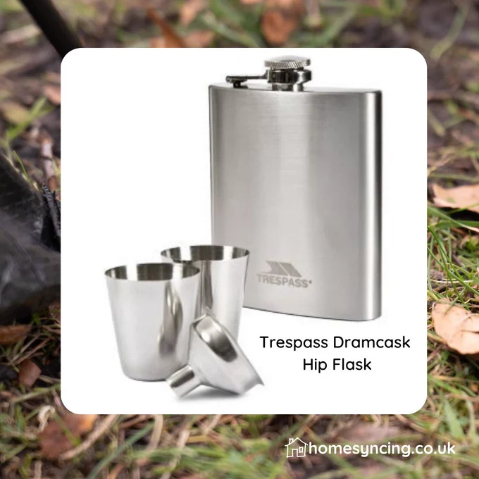 Trespass Dramcask Hip Flask.  Homesycing.co.uk