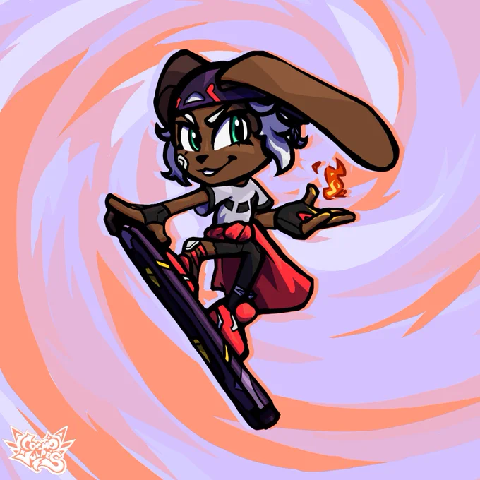 An artwork of Bonnie