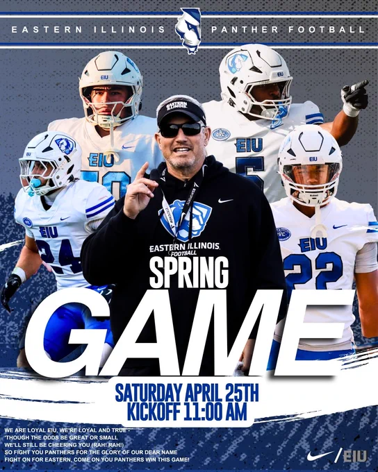 🚨WAKE UP PANTHER NATION! IT'S GAME DAY!🚨

⌚️11:00 AM Kickoff
📍 O'Brien Field 

#WeNotMe | #BleedBlue | #TogetherWeWill
