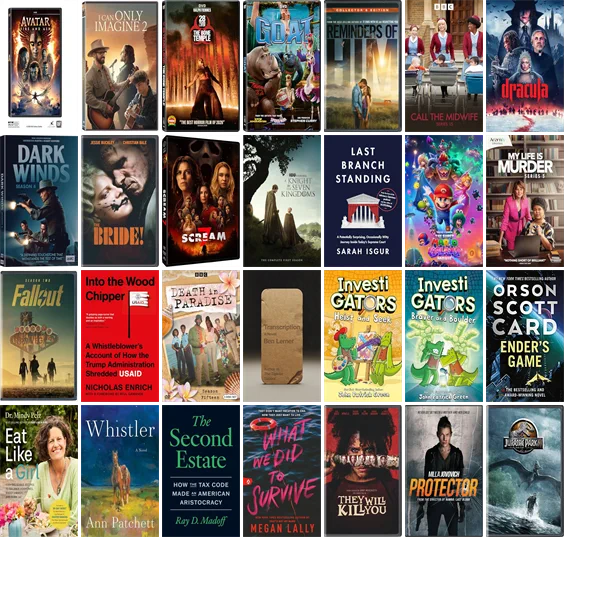 See what's new from your library