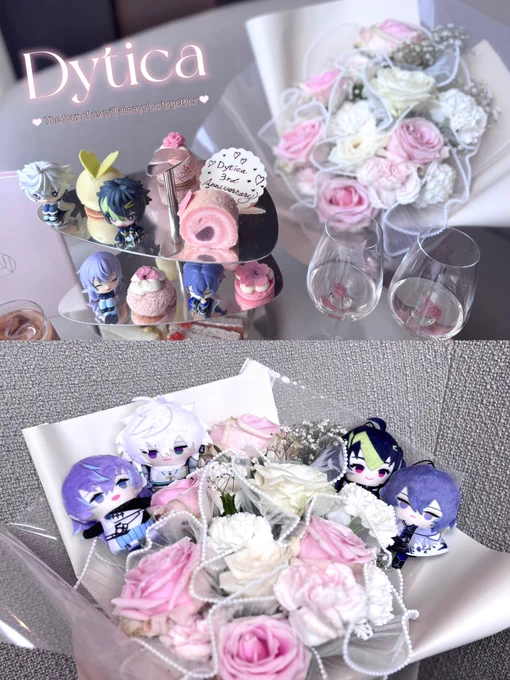 .
︎︎︎︎︎︎︎︎
㊗️Dytica3周年おめでとうございます💐🍒

Dyticaの4人でしか作れない雰囲気や色が大好き。
これから先もDyticaがDyticaらしく
活動していくそんな素敵な未来を見守らせてください。

数え切れないほどのたくさんの宝物をありがとう。
そして来年も再来年もいつまでも
4/26を4人全員揃ってお祝いできますように。


.