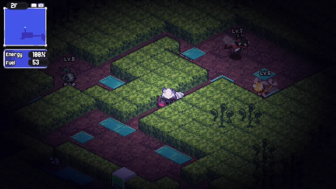 Anode Heart 2, swamp dungeon. Wishlist: https://store.steampowered.com/app/3568570/Anode_Heart_2/