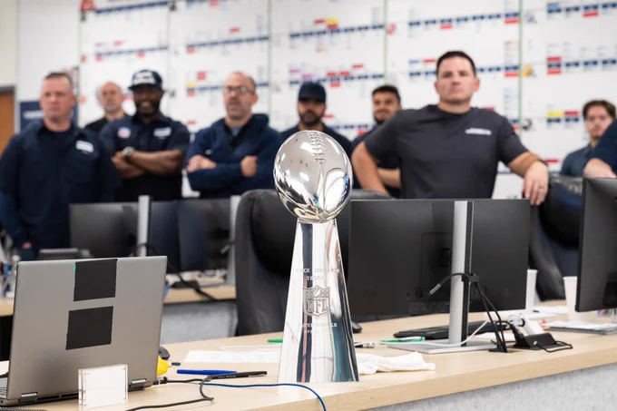 Lombardi in Seahawks Draft Room