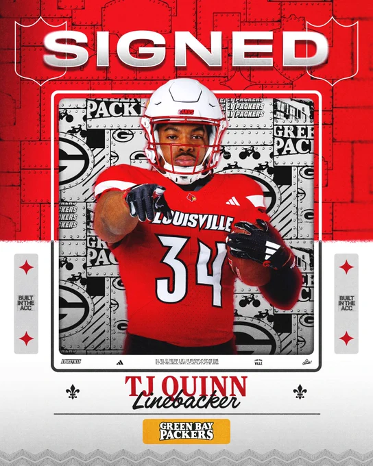 Tj Quinn signs with the Green Bay Packers