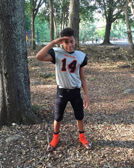 Photo of Antonio Williams when he was a kid.