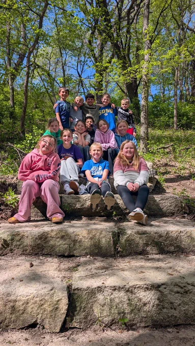 Nature center group shot