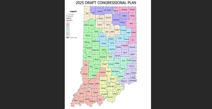 This is what Indiana's CD's could have looked like in 2026.