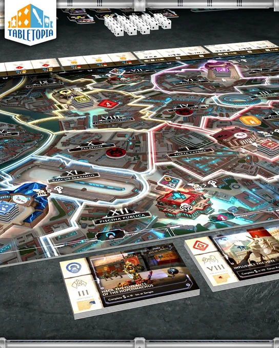 🎮 Try on Tabletopia – https://tabletopia.com/games/tiberpunk-streets-of-rome
🚀 Follow on Gamefound – https://gamefound.com/de/projects/idventure-puzzles/tiberpunk-streets-of-rome
🐦 Follow @idventure_games