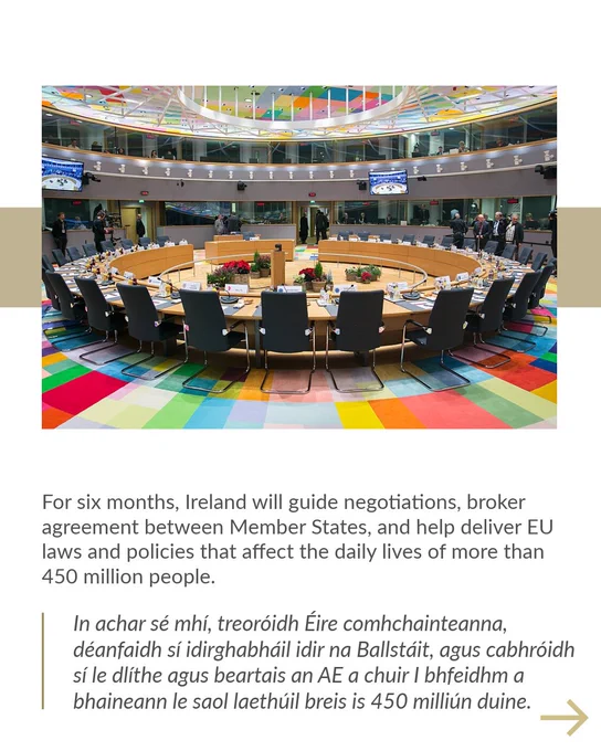 round table and chairs set up for meeting