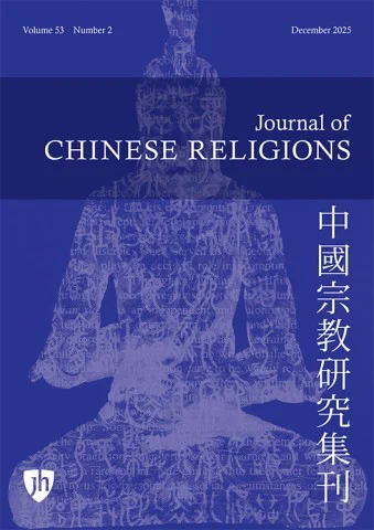 cover image from the December 2025 issue of Journal of Chines Religions from Johns Hopkins University Press