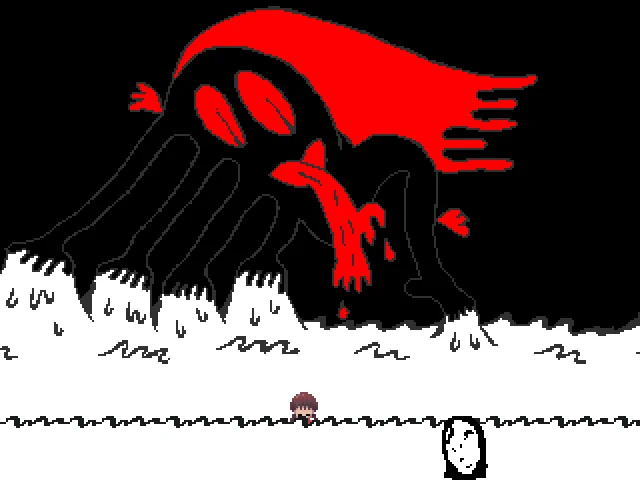 fangame: Yume Nikki (2004) location: white desert