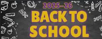 Back to School Flyer for 2025/2026 school year