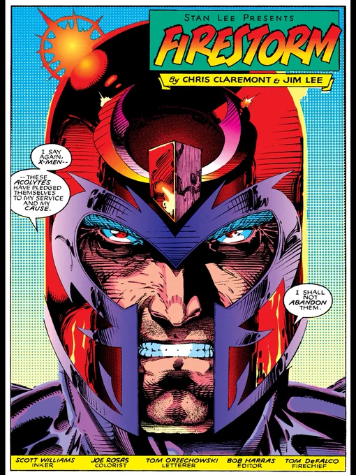 X-Men #2 spash page