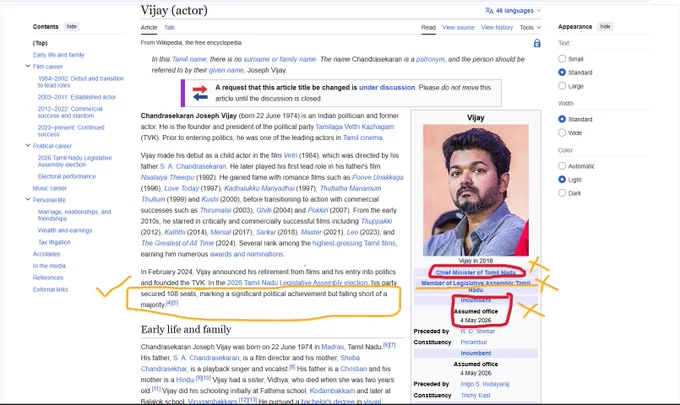 as of 9-May-2026 morning in India! the entries here are WRONG/FALSE. weak review & corroboration mechanism!