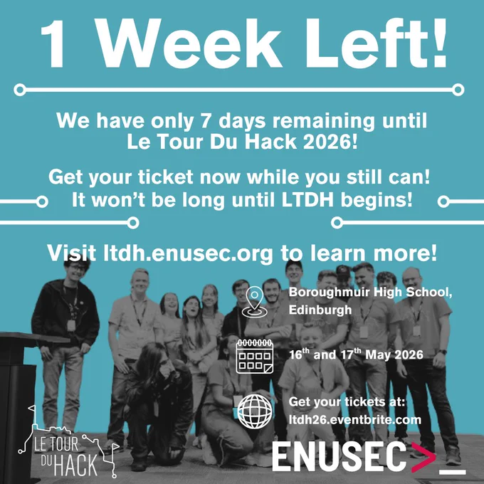 ltdh26 one week left