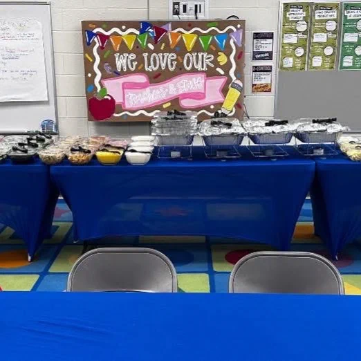 baked potato and salad bar lunch