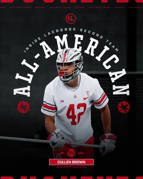 Inside Lacrosse Second Team All-American - Cullen Brown