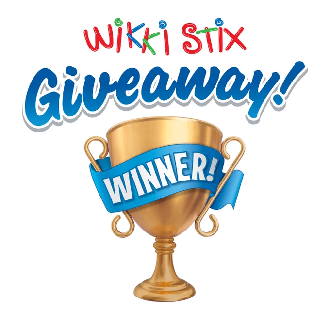 Giveaway Winner's trophy!