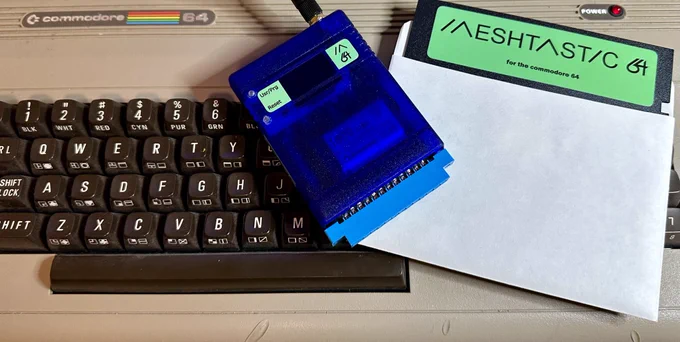 Meshtastic 64 for the C64