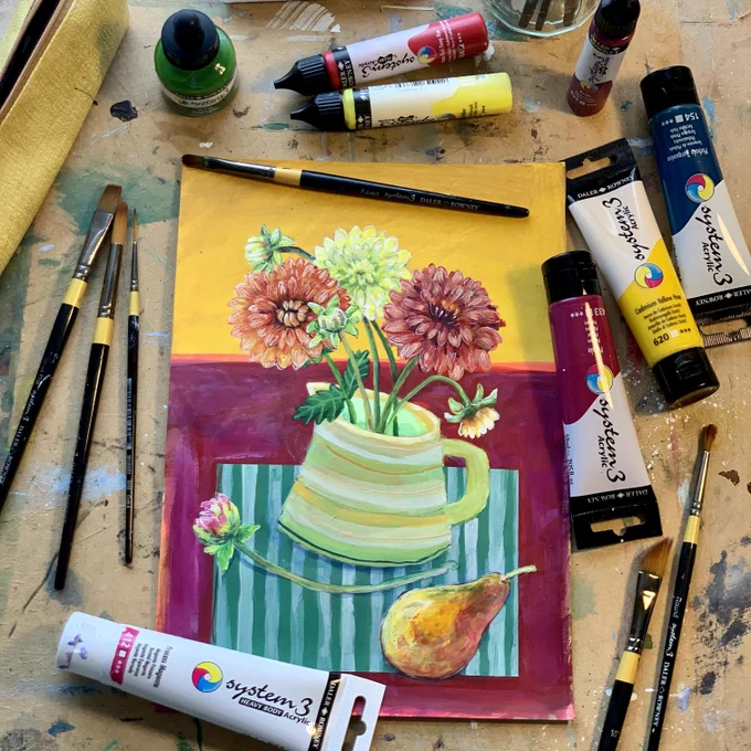 🎨🖌️ Win a Daler-Rowney Art Bundle worth £100! 🖌️🎨
Sixtyplusurfers has teamed up with Daler-Rowney to offer one lucky reader the chance to win a fabulous System3 Acrylic Art Bundle worth £100! ✨
This exciting prize is perfect for readers who love creativity, colour, and the joy of making art. 🌈🖼️ Whether you are rediscovering a hobby in retirement, starting a new creative chapter, or simply looking for a mindful activity to enjoy at home, this fantastic bundle has everything you need to begin (or continue!) your painting journey with confidence. 🎨💕
At the heart of the prize is a specially curated selection of art products from Daler-Rowney’s iconic System3 Acrylic range, one of the UK’s best-loved paint systems. 🇬🇧✨ For generations, System3 has been trusted by artists of all levels, praised for its vibrant colours, excellent quality and remarkable value. 🖍️🌟
🖌️To enter go to the the Sixtyplusurfers Crafts & Hobbies page https://www.sixtyplusurfers.co.uk/crafts-and-hobbies/