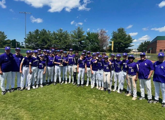 BGJHS Baseball District Champions 
