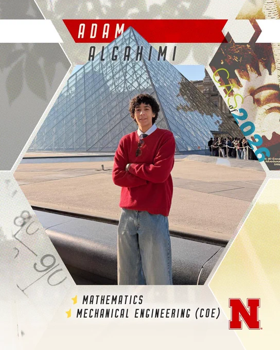CAS of 2026 Adam Algahimi Mathematics Mechanical Engineering