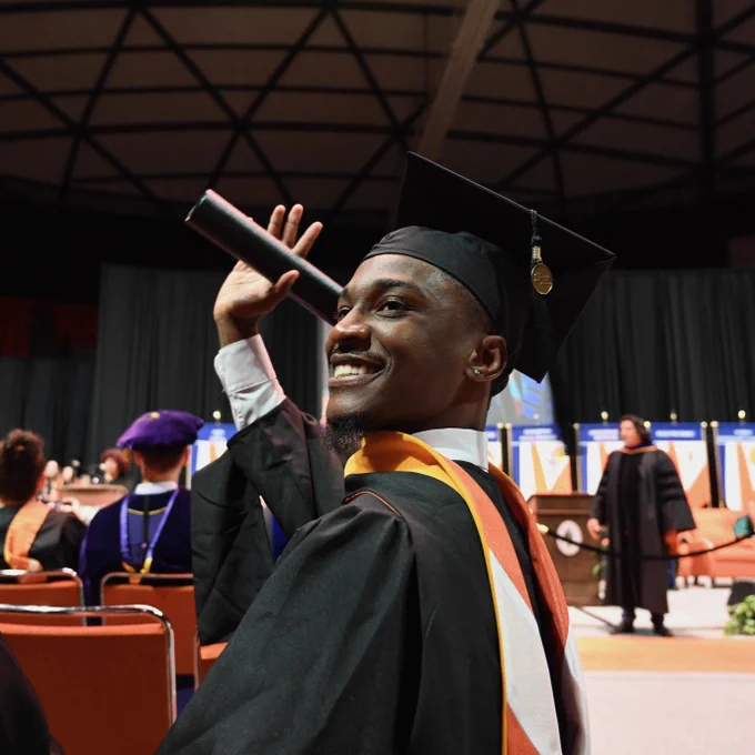 Graduating Bearkats at the Spring 2026 Commencement Ceremonies.