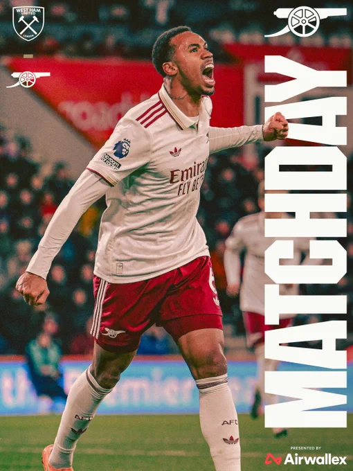 Matchday: West Ham v Arsenal