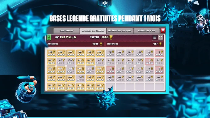 Abonnement disponible sur notre serveur discord 