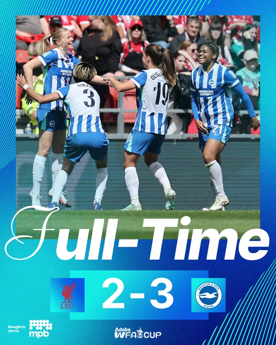 Full time graphic. GET IN ALBON!