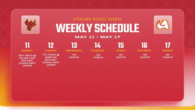 AMS Weekly Schedule