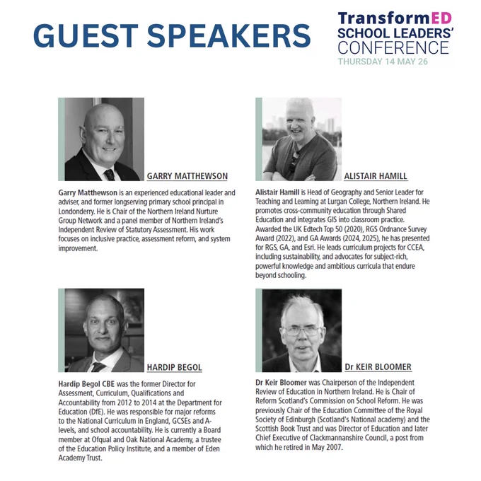 Illustrated graphic with added images of speakers and text "Garry Matthewson, Alistair Hamill, Hardip Begol and Dr Keir Bloomer"