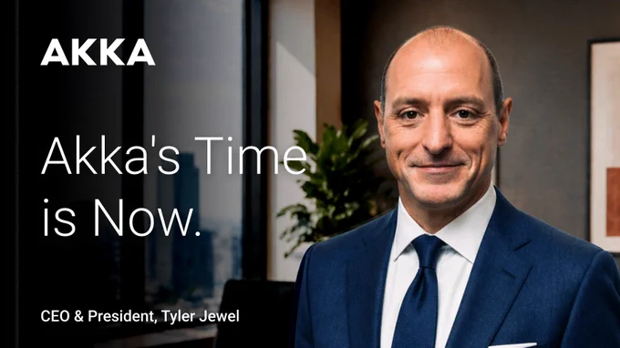 Akka CEO Tyler Jewel