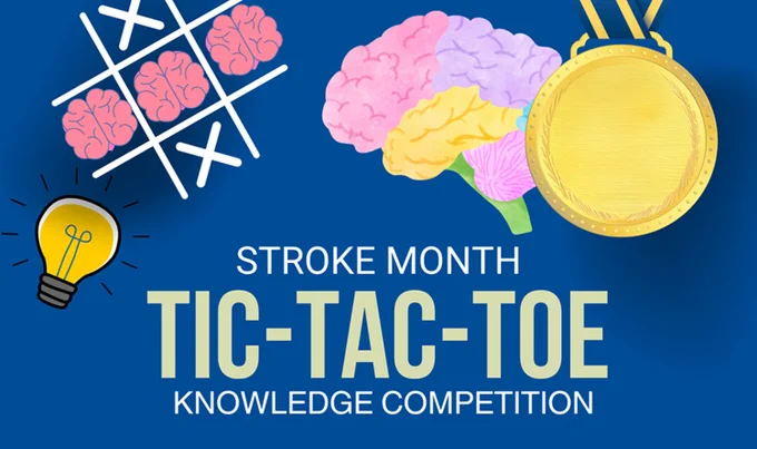 Stroke Month Tic-Tac-Toe Knowledge Competition